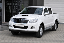 Toyota Hilux 2006–2015 Bullbar ST008 Black (RVS) foto 3