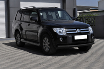 Mitsubishi Pajero Wagon IV 2006–2021 Bullbar ST008 Black (RVS) foto 3