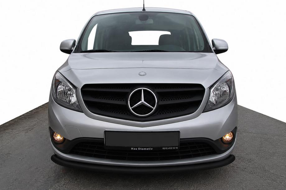 Mercedes Citan 2013–2021 Bullbar ST008 Black (RVS) Image