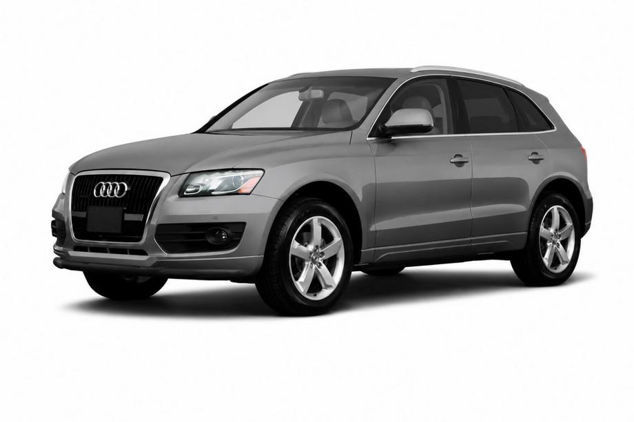 Audi Q5 2008–2017 Voorbumperbescherming ST008 Black (RVS) Image