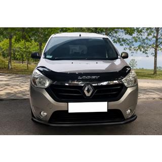 Voorbumperbescherming ST008 Black (RVS) Dacia Lodgy 2012–2022 foto 1