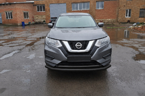Nissan X-trail T32/Rogue 2014–2021 Voorbumperbescherming ST008 Black (RVS) foto 3