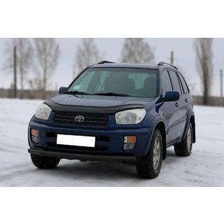 Voorbumperbescherming ST008 Black (RVS) Toyota Rav 4 2001–2005 foto 3