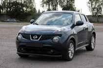 Nissan Juke 2010–2019 Voorbumperbeugel ST008-2 Black (RVS) foto 2