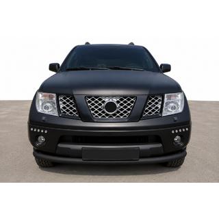 Voorbumperbeugel ST008-2 Black (RVS) Nissan Pathfinder R51 2005–2014