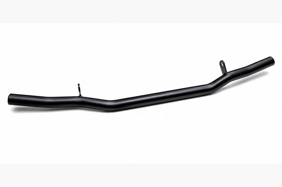 Mercedes Vito W639 2004–2014 Voorbumperbescherming ST011 Black (RVS) Image