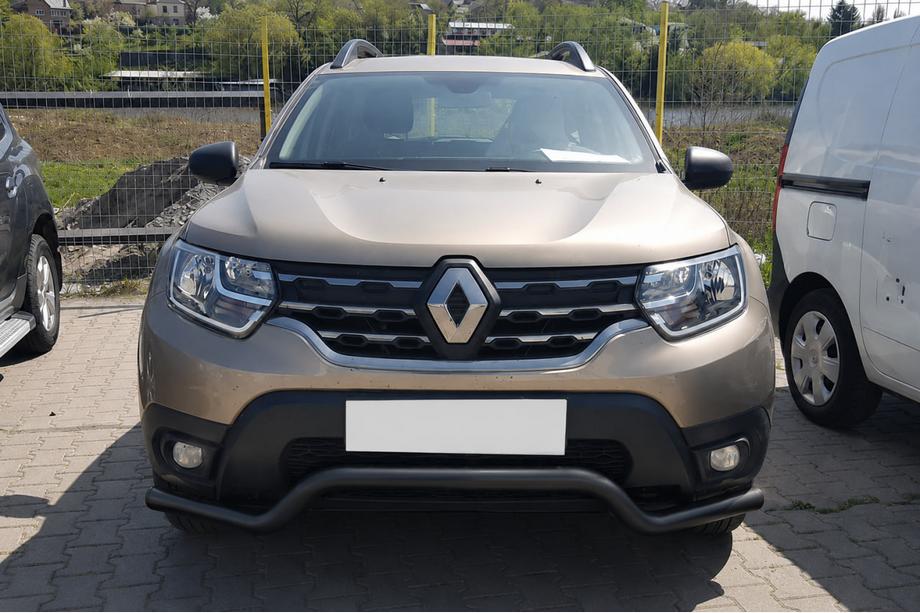 Renault Duster 2008–2017 Frontbeschermbeugel ST012 Black (RVS) Image