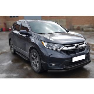 Bullbar ST014 Black (2016-2019, RVS) Honda CRV 2017–2022 foto 2