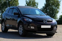 Mazda CX-7 2006–2012 Frontbeschermbeugel ST014 Black (RVS) foto 3