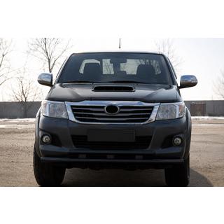 Frontbeschermbeugel ST014 Black (RVS) Toyota Hilux 2006–2015 foto 1