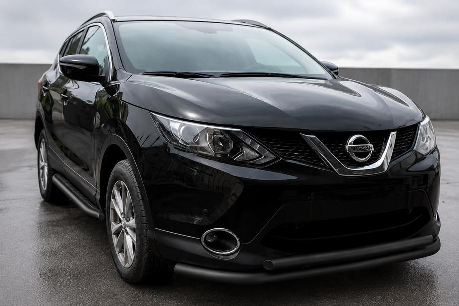 Nissan Qashqai 2014–2021 Bullbar ST014 Black (roestvrij staal) Image