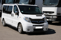 Nissan Primastar 2002–2014 Frontbeschermbeugel ST014/2 Black (RVS) foto 2