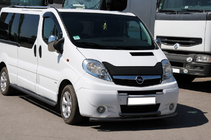 Renault Trafic 2001–2015 Frontbeschermbeugel ST014/2 Black (RVS) foto 2