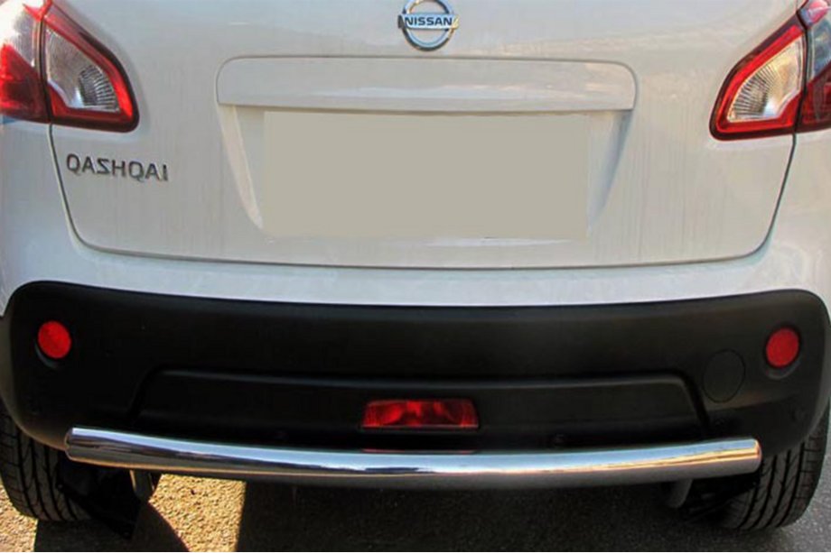 Nissan Qashqai 2007–2010 Rechte achterbeugel (RVS) Image