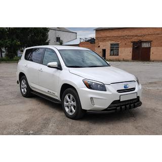 Voorbumperbeschermer ST015 Black (RVS) Toyota Rav 4 2006–2013 foto 2