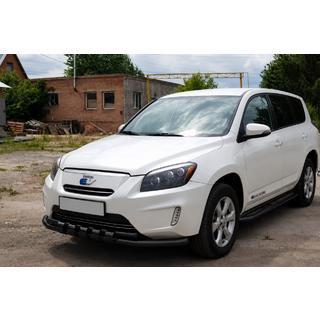 Voorbumperbeschermer ST015 Black (RVS) Toyota Rav 4 2006–2013 foto 3