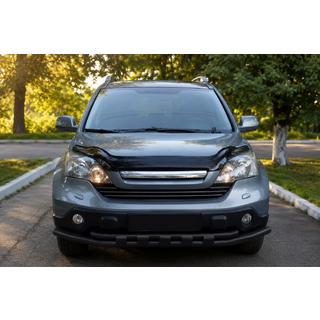 Voorbumperbeschermer ST015 Black (RVS) Honda CR-V 2007–2011