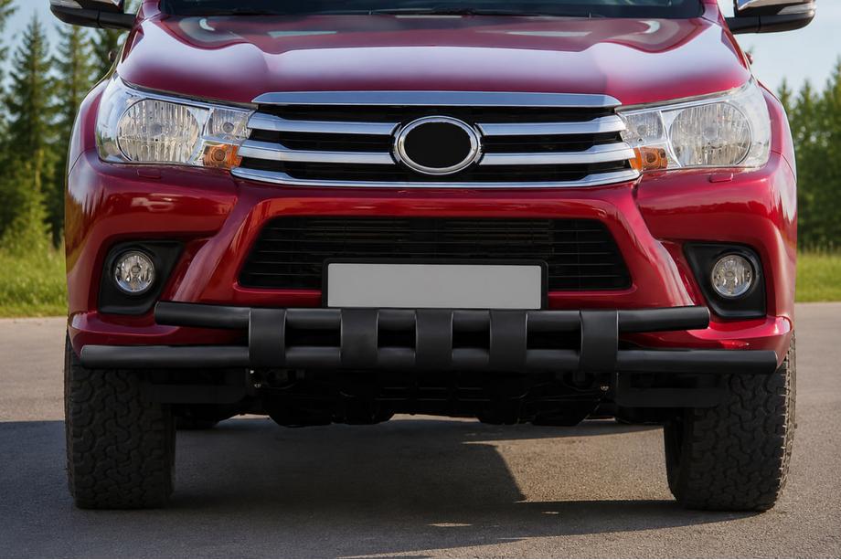 Toyota Hilux 2015– RVS frontbeugel ST015 Black Foto 1