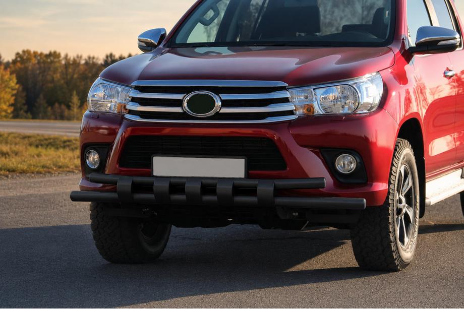 Toyota Hilux 2015– RVS frontbeugel ST015 Black Foto 2