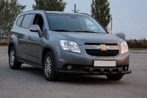 Chevrolet Orlando 2010–2018 RVS frontbeugel ST015 Black foto 1