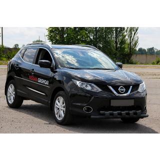 RVS frontbeugel ST015 Black Nissan Qashqai 2014–2021 foto 3