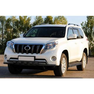 RVS frontbeugel ST015 Black Toyota Land Cruiser Prado 150 2009–2023 foto 2