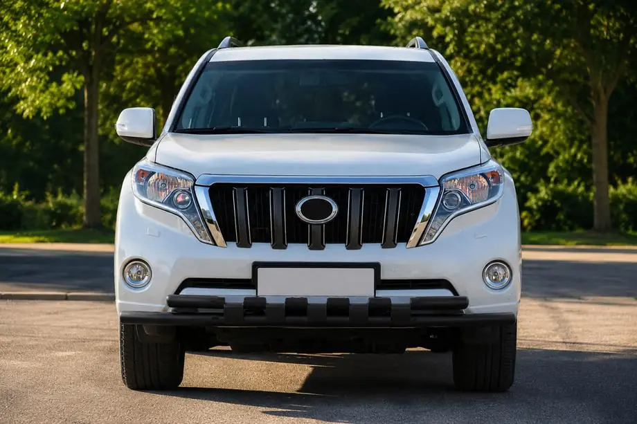 Toyota Land Cruiser Prado 150 2009–2023 RVS frontbeugel ST015 Black Image