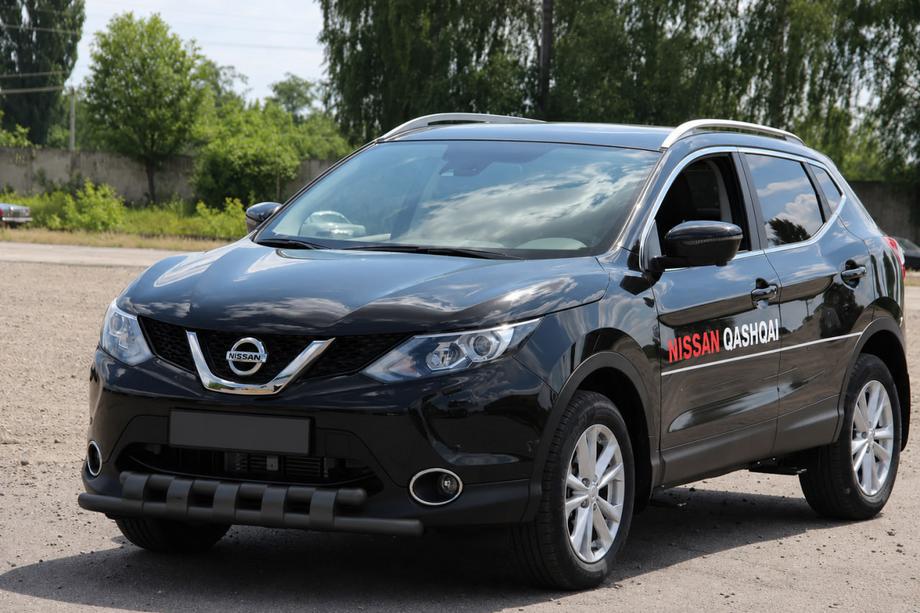 Nissan Qashqai 2007–2010 RVS frontbeugel ST015 Black Image