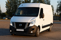 Renault Master 2011–2023 Frontbeugel ST016 Black (RVS) foto 3