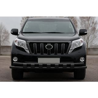 Frontbeschermbeugel ST016-2 Black (roestvrij staal) Toyota Land Cruiser Prado 150 2009–2023 foto 1