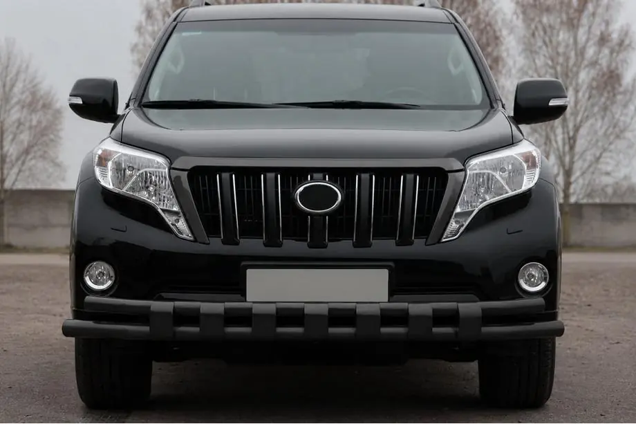 Toyota Land Cruiser Prado 150 2009–2023 Frontbeschermbeugel ST016-2 Black (roestvrij staal) Image