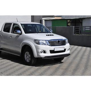 Frontbeschermbeugel ST017 Black (RVS) Toyota Hilux 2006–2015 foto 2
