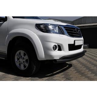 Frontbeschermbeugel ST017 Black (RVS) Toyota Hilux 2006–2015 foto 3