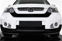 Honda CR-V 2007–2011 Frontbeschermbeugel ST017 Black (RVS) foto 1