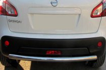 Nissan Qashqai 2010–2014 Rechte achterbeugel (RVS) foto 1