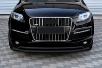 Audi Q7 2005–2015 Frontbeschermbeugel ST017 Black (RVS) foto 1
