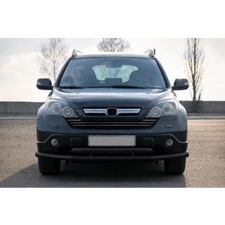 Frontbescherming ST018 Black (RVS) Honda CR-V 2007–2011 foto 1