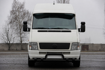 Volkswagen LT 1995–2006 Voorbullbar ST020 Black (RVS) foto 1