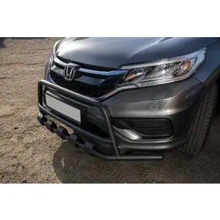 RVS frontbullbar WT003-ST-V2 Black (roestvrij staal) foto 2
