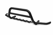 Opel Movano 2004–2010 Voorbullbar met zijbeugels WT003 Plus Black (RVS) foto 2