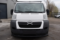 Fiat Ducato 2006–2025 Voorste beschermbeugel ST008 Black (RVS) foto 1