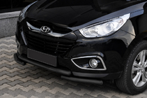 Hyundai IX-35 2010–2015 Bullbar voorzijde ST014-1 Black (RVS) foto 1