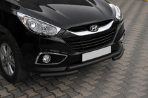 Hyundai IX-35 2010–2015 Bullbar voorzijde ST014-1 Black (RVS) foto 3