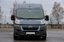 Fiat Ducato 2006–2025 Bullbar ST015 Black (RVS) foto 1
