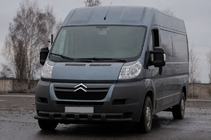 Fiat Ducato 2006–2025 Bullbar ST015 Black (RVS) foto 2