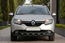 Dacia Sandero 2013–2020 Bullbar ST015 Black (RVS) foto 2