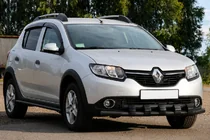 Dacia Sandero 2013–2020 Bullbar ST015 Black (RVS) foto 3