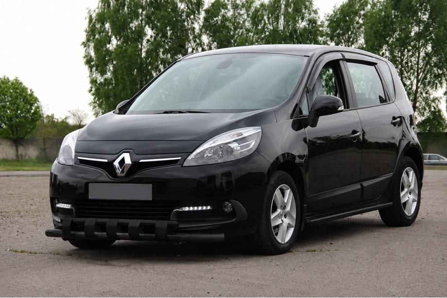 Renault Scenic/Grand 2009–2016 Bullbar ST015 Black (RVS) Image