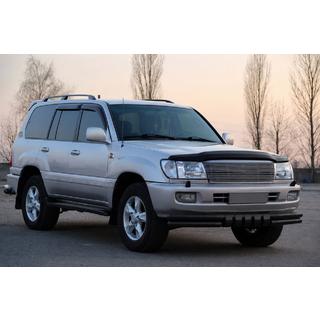 Bullbar ST015 Black (RVS) Toyota Land Cruiser 100 1998–2007 foto 3