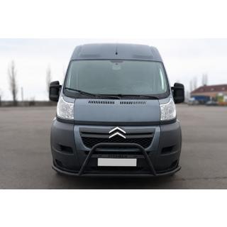 RVS bullbar voorzijde ST019 Black (roestvrij staal) foto 1